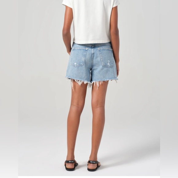 Agolde Parker Long Shorts - Picture 2 of 11